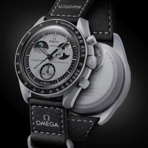 Omega X Swatch Moonswatch – Mission to the Moon Edition For Men | 6 Month Warranty