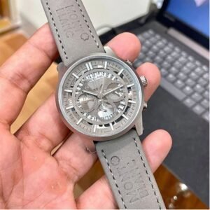 Montblanc Matte Grey Chronograph – Premium Edition | 6 Month Warranty