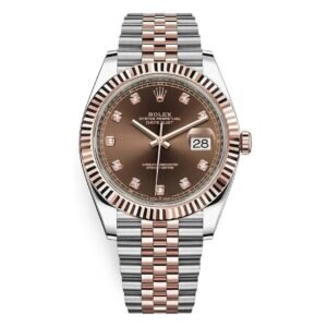 Rolex Oyster Perpetual Datejust 41mm – Premium Chocolate Dial- 6 Month Warranty